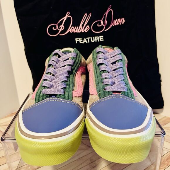 VANS Feature x OG Old Skool LX Double Down Sinner's Club M 4 W 5.5 Sneakers - Picture 6 of 14